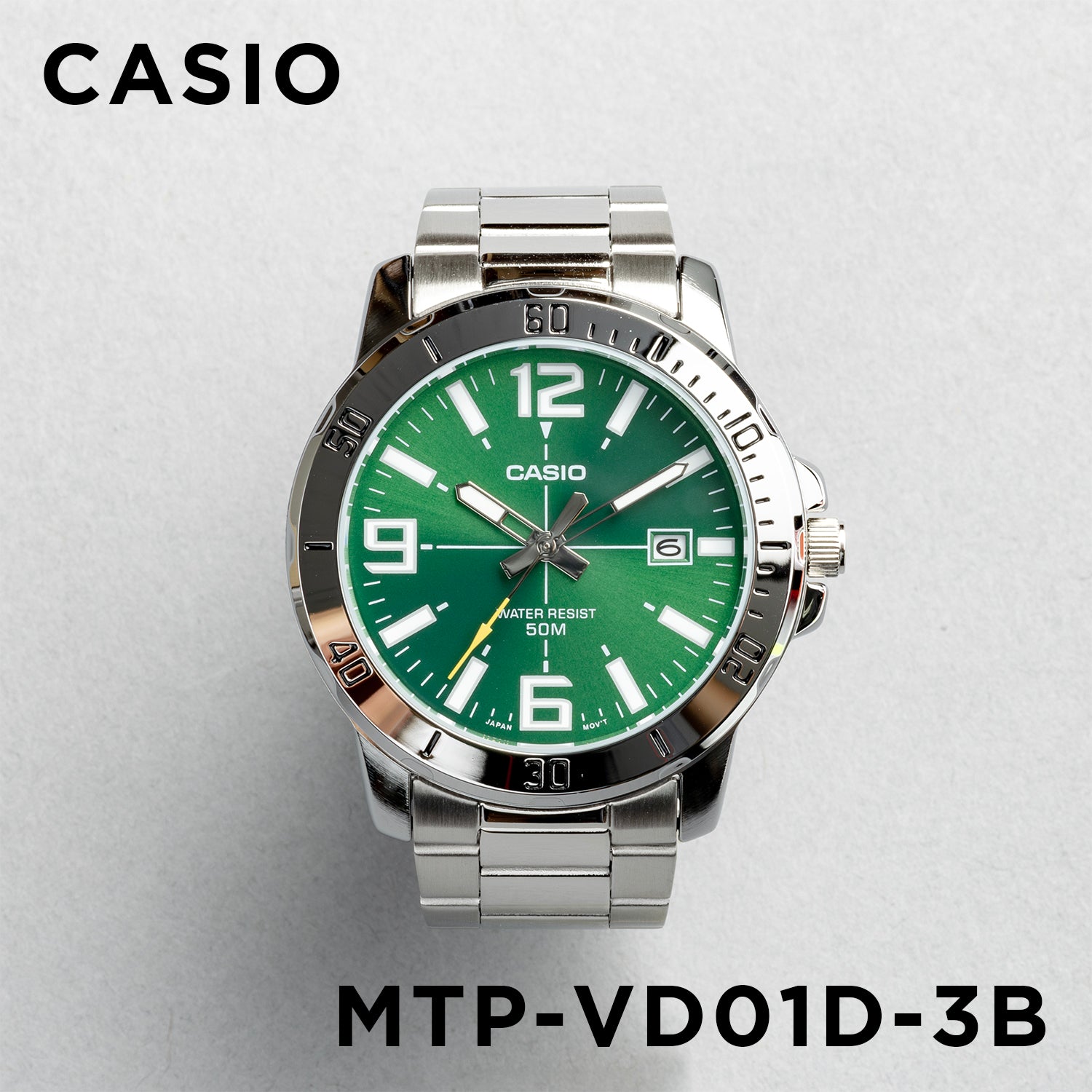 Casio Standard Mens MTP-VD01B.D.G. 腕時計 mtp-vd01d-3b_1