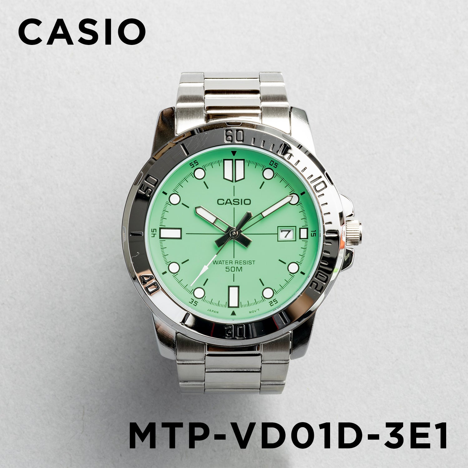 Casio Standard Mens MTP-VD01B.D.G. 腕時計 mtp-vd01d-3e1_1