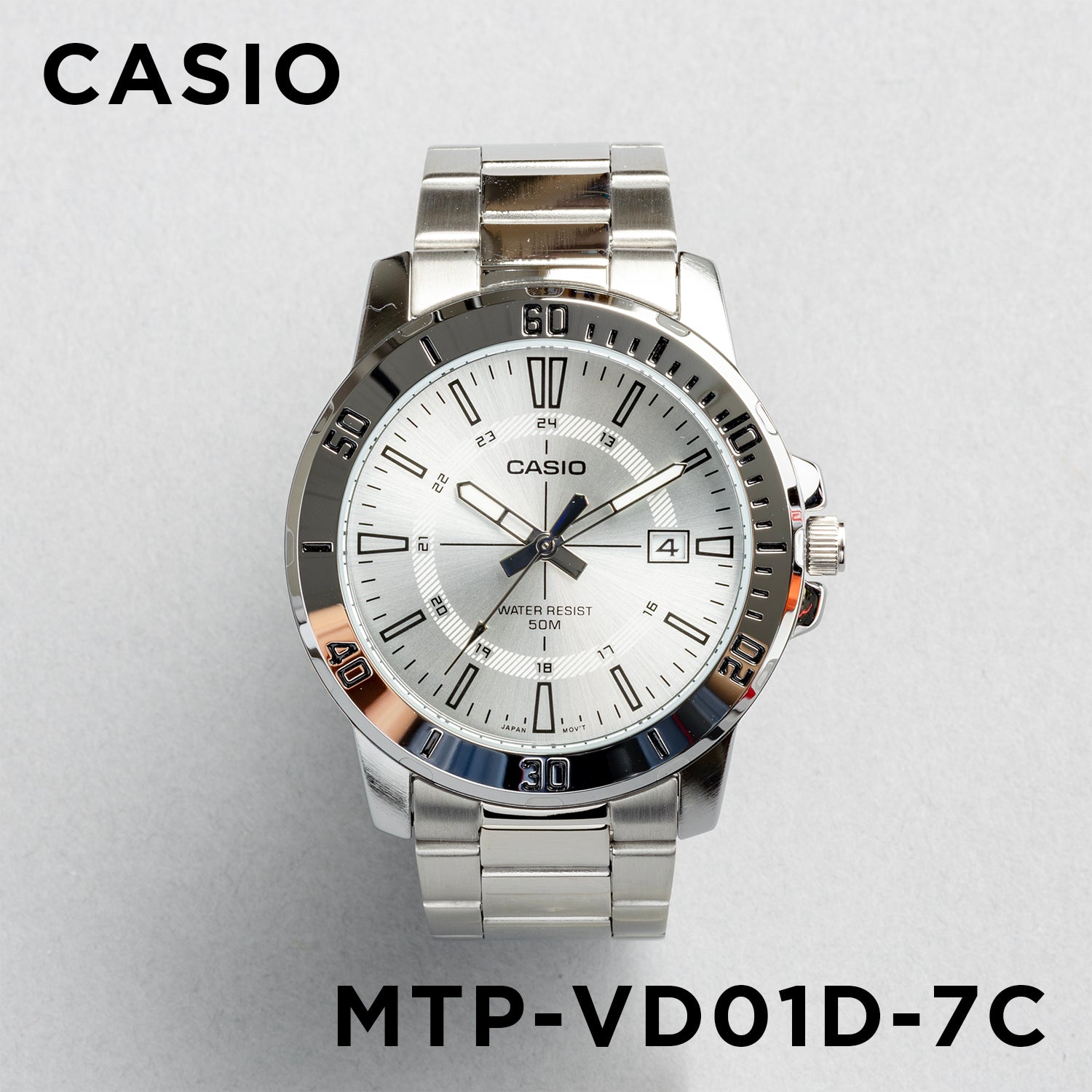 Casio Standard Mens MTP-VD01B.D.G. 腕時計 mtp-vd01d-7c_1