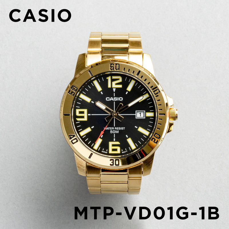 Casio Standard Mens MTP-VD01B.D.G.