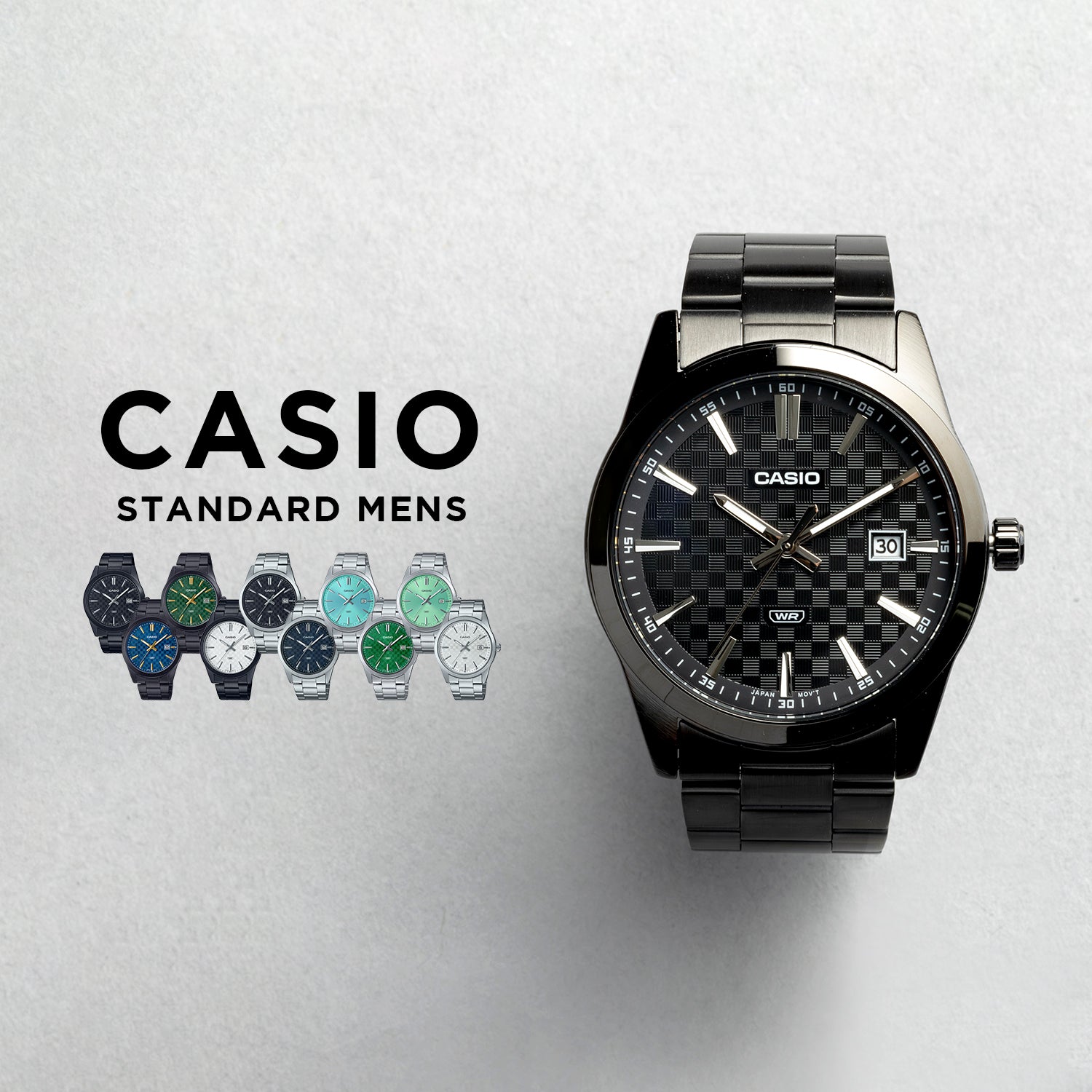 Casio Standard Mens MTP-VD03D. 腕時計 mtp-vd03b.d_1