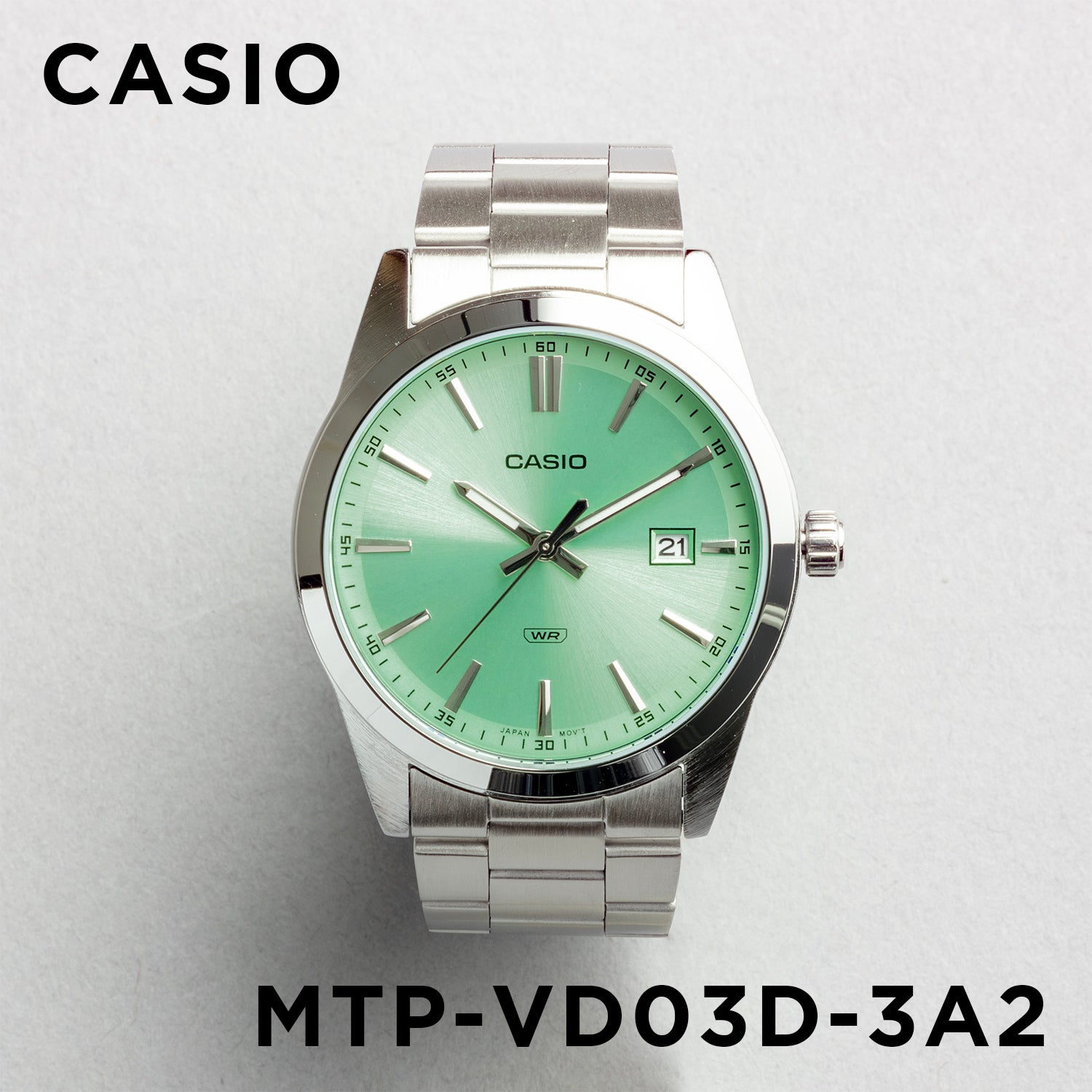 Casio Standard Mens MTP-VD03D. 腕時計 mtp-vd03d-3a2_1