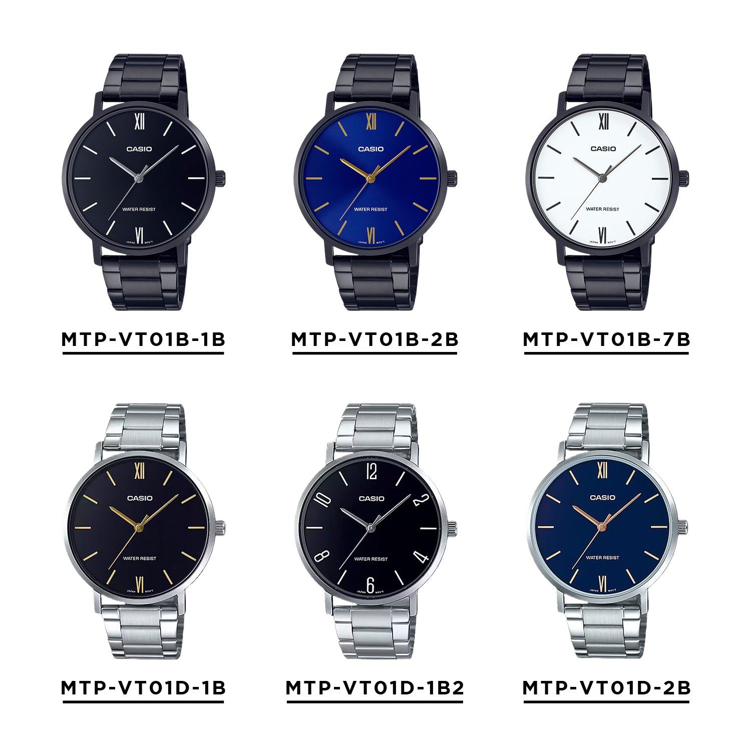 Casio Standard Mens MTP-VT01B.D.G 腕時計 mtp-vt01b.d.g_2