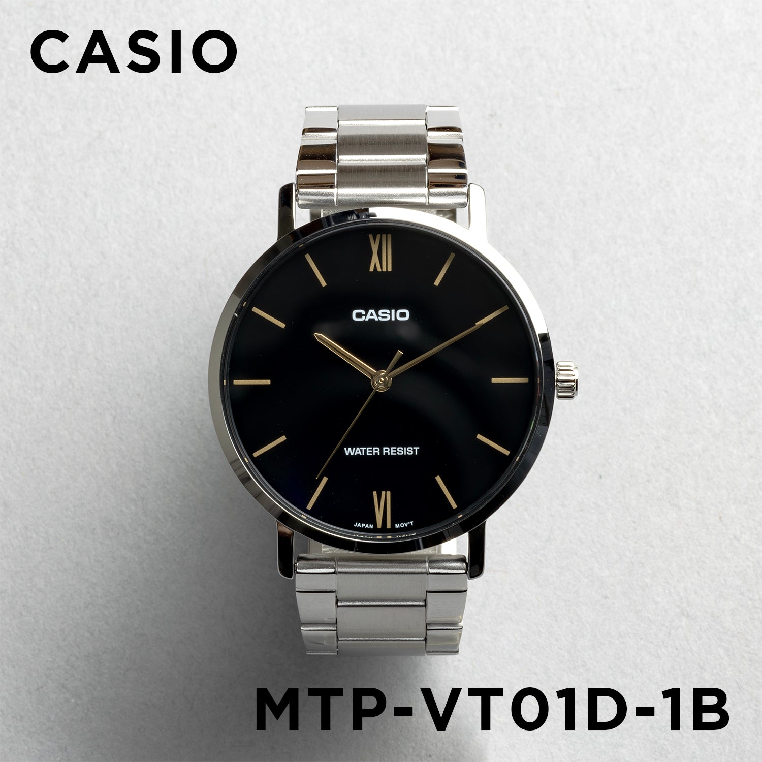 Casio Standard Mens MTP-VT01B.D.G 腕時計 mtp-vt01d-1b_1