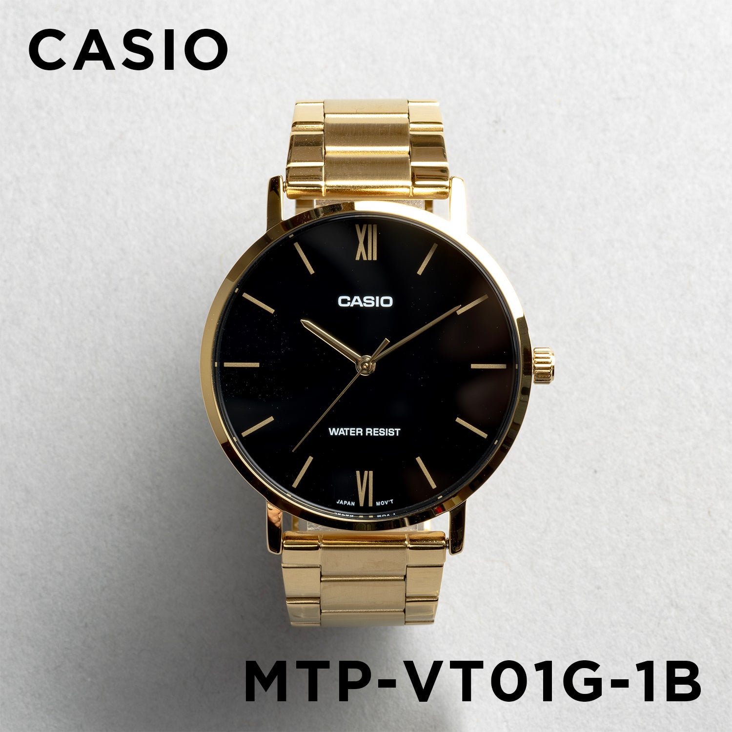 Casio Standard Mens MTP-VT01B.D.G 腕時計 mtp-vt01g-1b_1