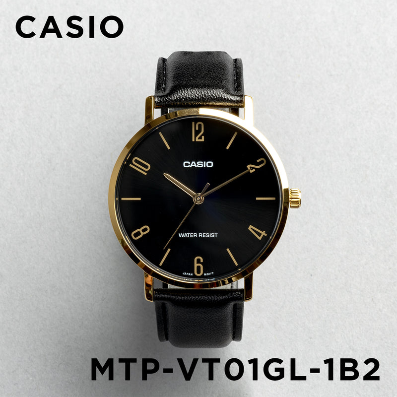 CASIO STANDARD MENS MTP-VT01BL.GL.L 腕時計 mtp-vt01gl-1b2_1