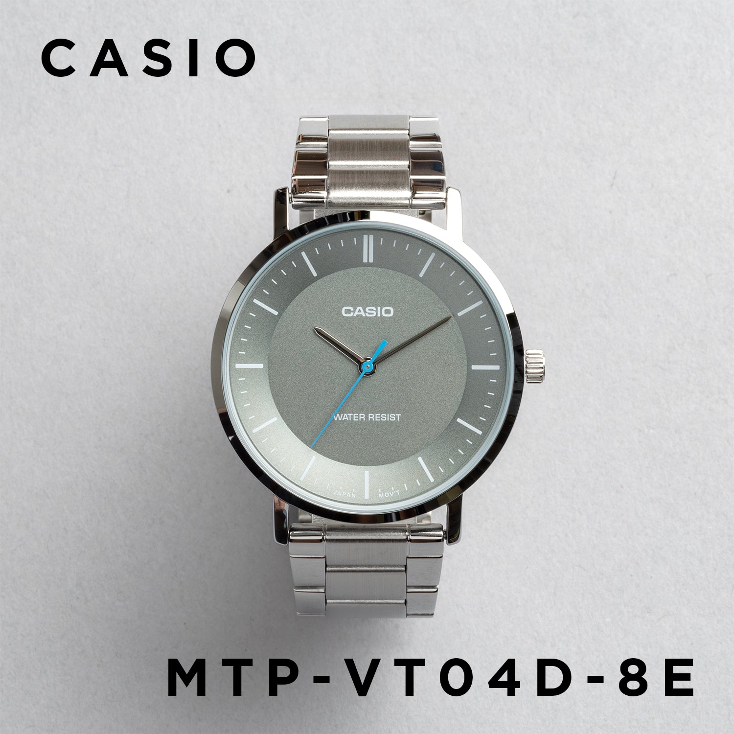 CASIO カシオ MTP-VT04D メンズ 腕時計 日常生活用防水 10年保証