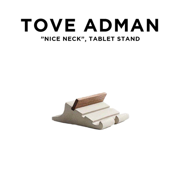 Tove Adman ”Nice Neck”, Tablet Stand 置物 nice_neck_tablet_stand_1