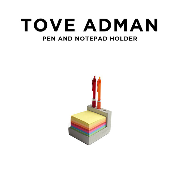 Tove Adman Pen And Notepad Holder 置物 pen_and_notepad_holder_1