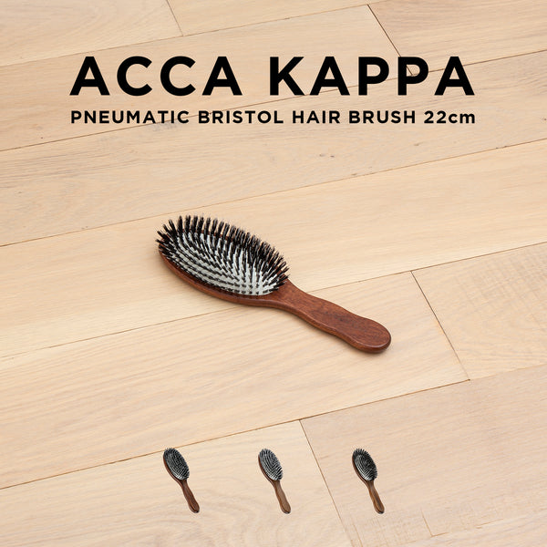 ACCA KAPPA PNEUMATIC BRISTOL HAIR BRUSH 22cm