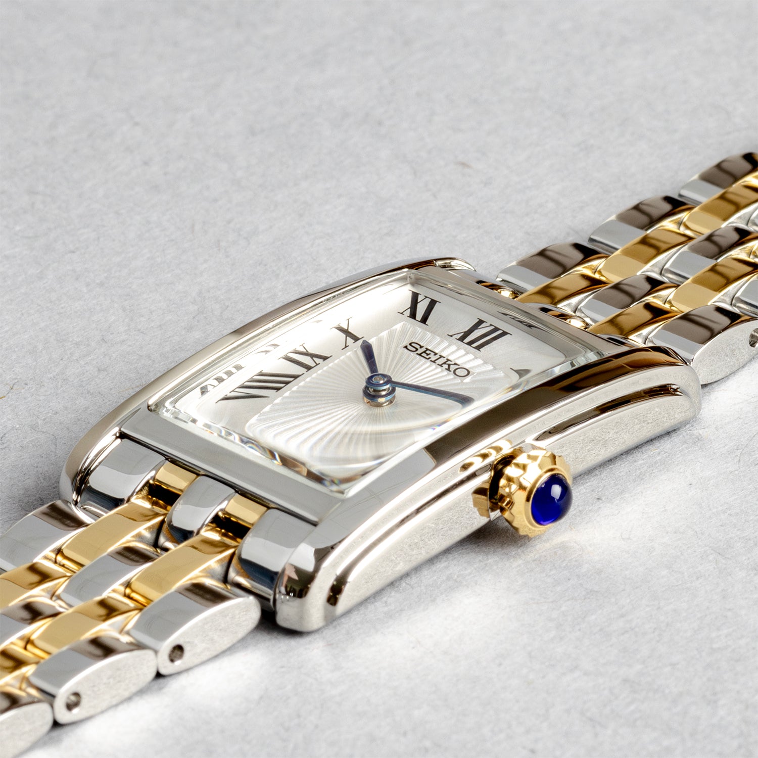 SEIKO セイコー SWR087 シルバー×ゴールド シルバー文字盤 アナログ レディース 腕時計