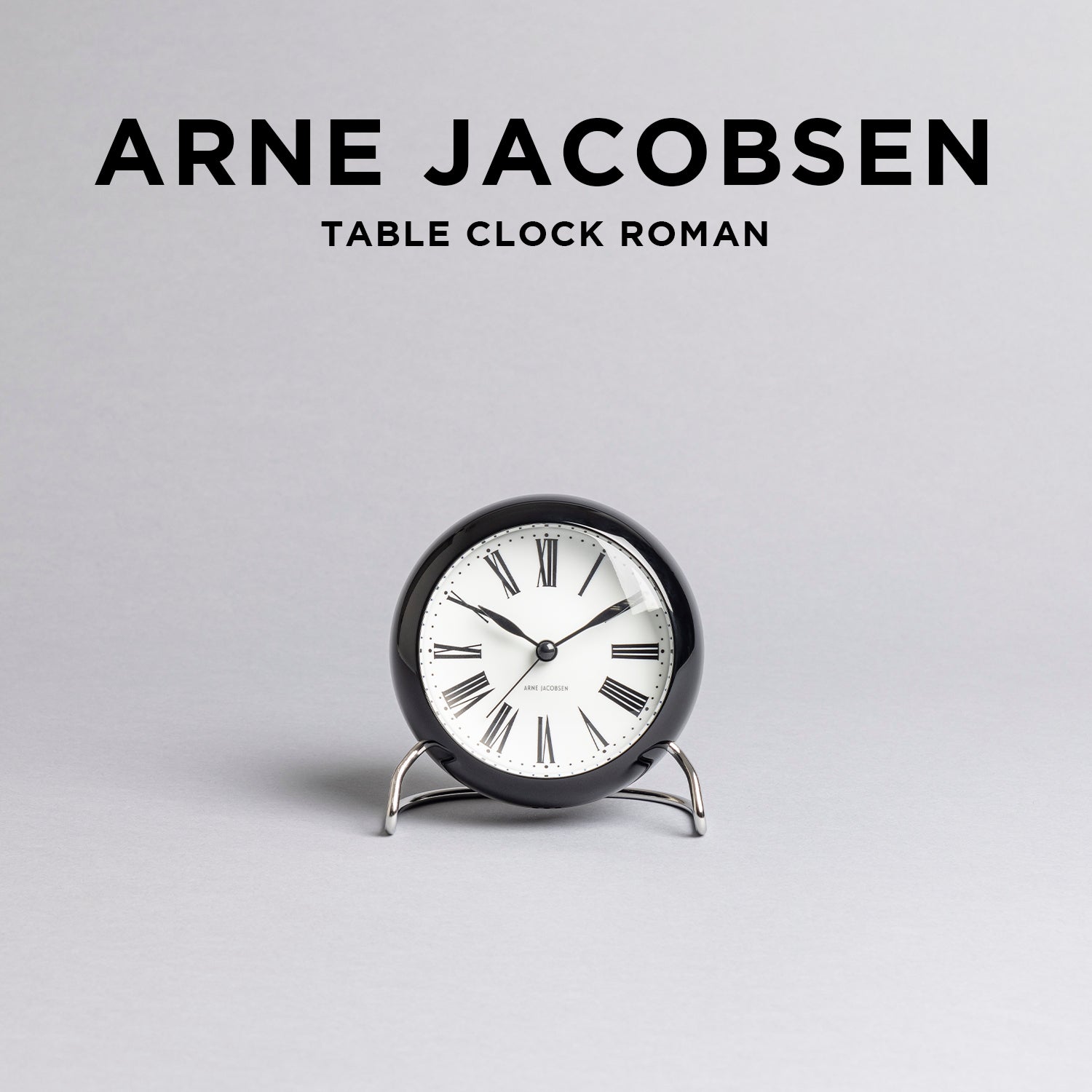 Arne Jacobsen Table Clock Roman 置時計 table_clock_roman_1