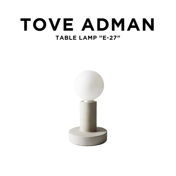 Tove Adman Table Lamp ”E-27” 置物 table_lamp_e-27_1