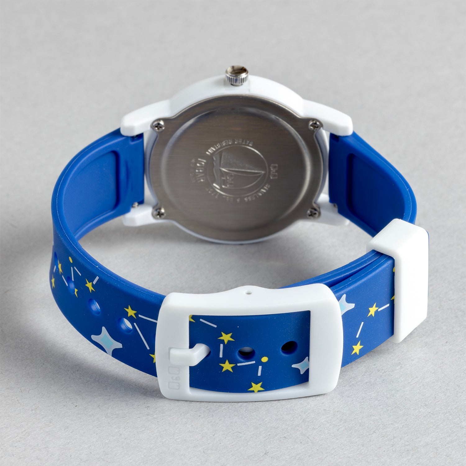 Q&Q QQ V23A-017VY ネイビー ネイビー文字盤 アナログ キッズ 腕時計 ベルト