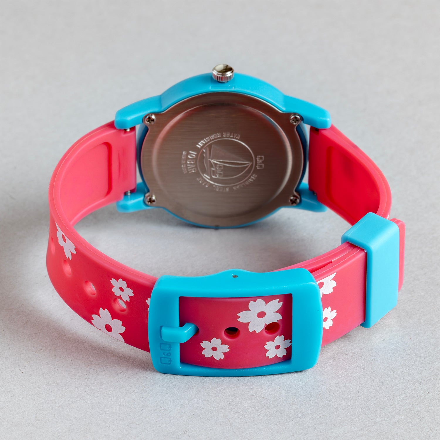 Q&Q QQ V23A-021VY ピンク ピンク文字盤 アナログ キッズ 腕時計 ベルト