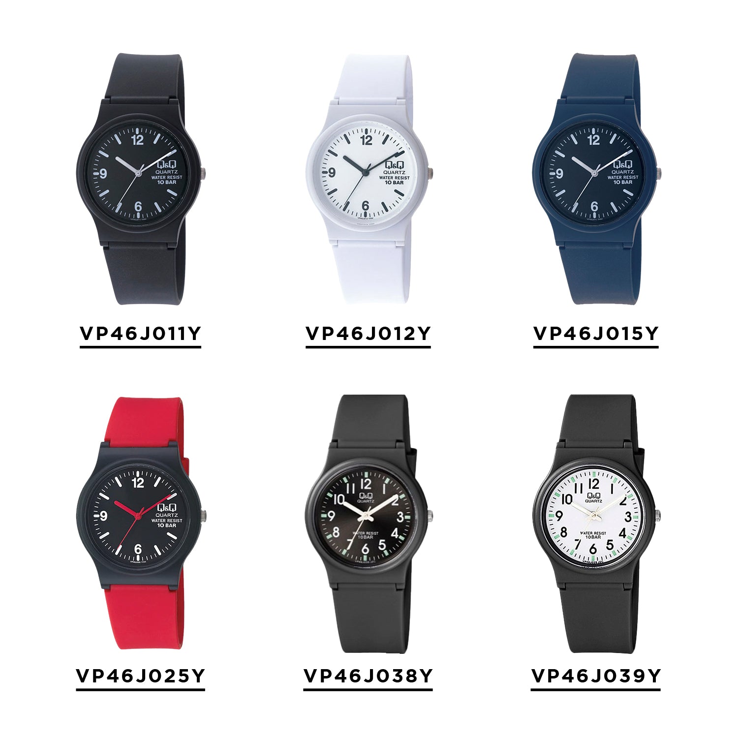 Citizen Q&Q Mens & Ladys VP46J 腕時計 vp46j_2