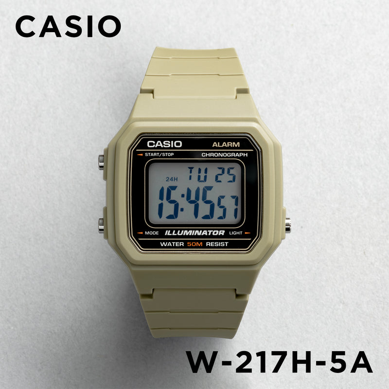 Casio Standard Mens <br>W-217H.