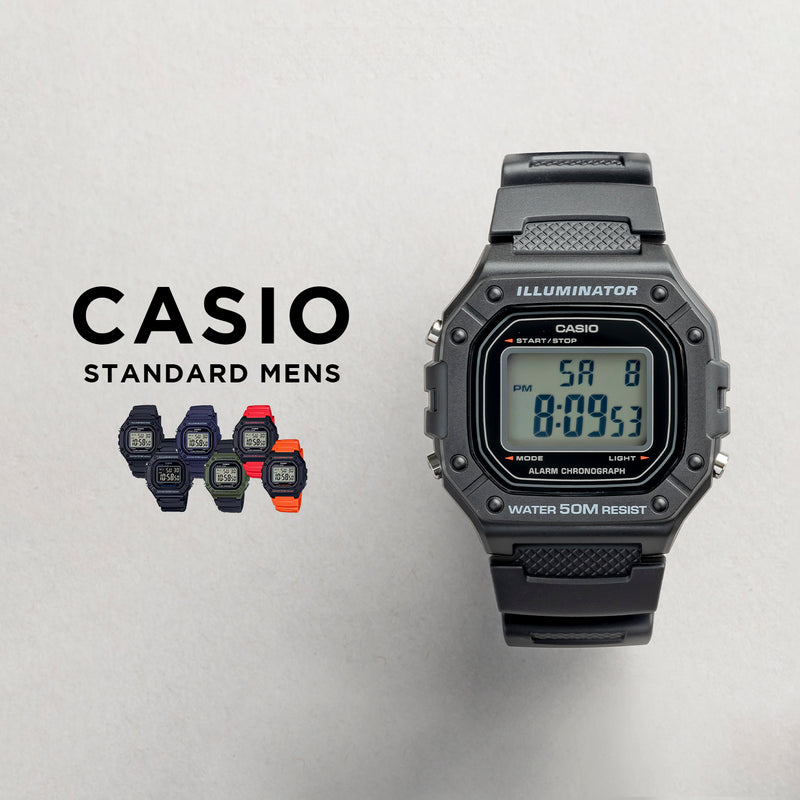 CASIO STANDARD MENS W-218H 腕時計 w-218h_1