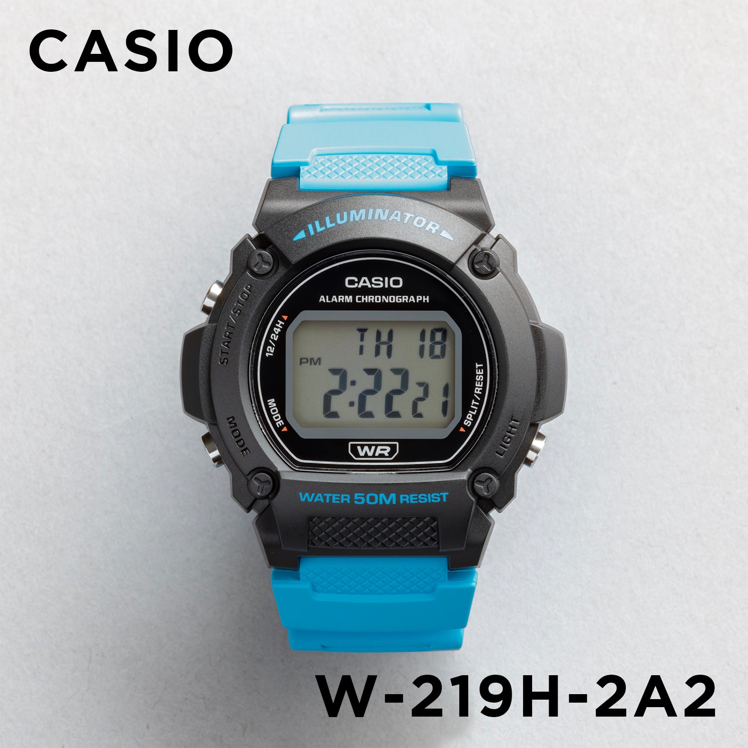 Casio Standard Mens W-219H 腕時計 w-219h-2a2_1