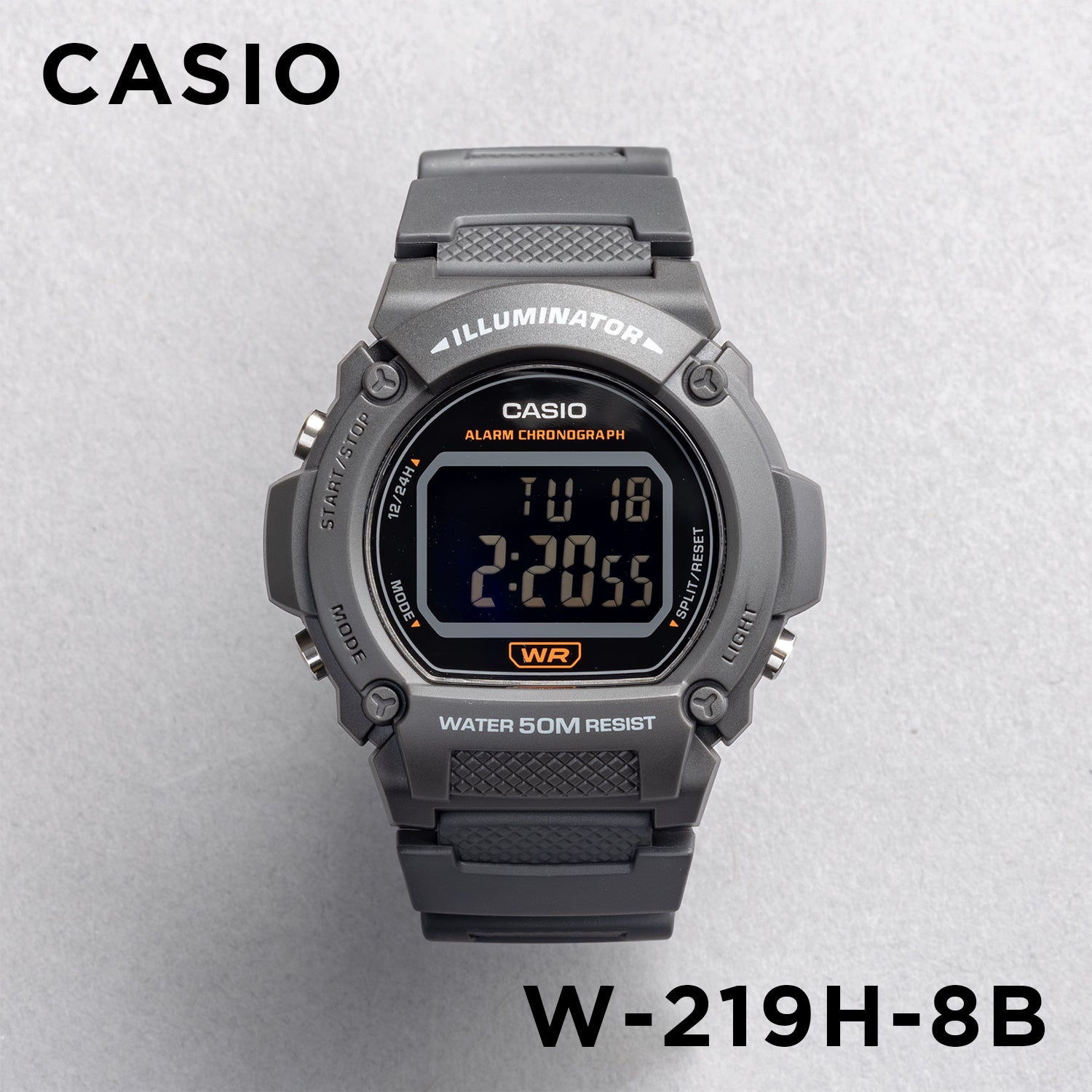 Casio Standard Mens W-219H 腕時計 w-219h-8b_1