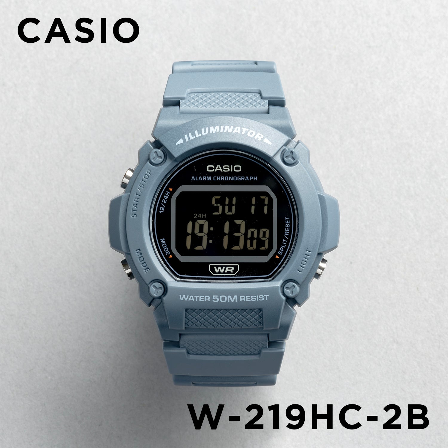 CASIO STANDARD MENS W-219HC* 腕時計 w-219hc-2b_1