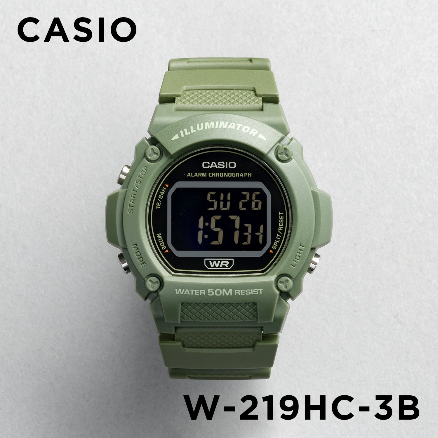 CASIO STANDARD MENS W-219HC* 腕時計 w-219hc-3b_1