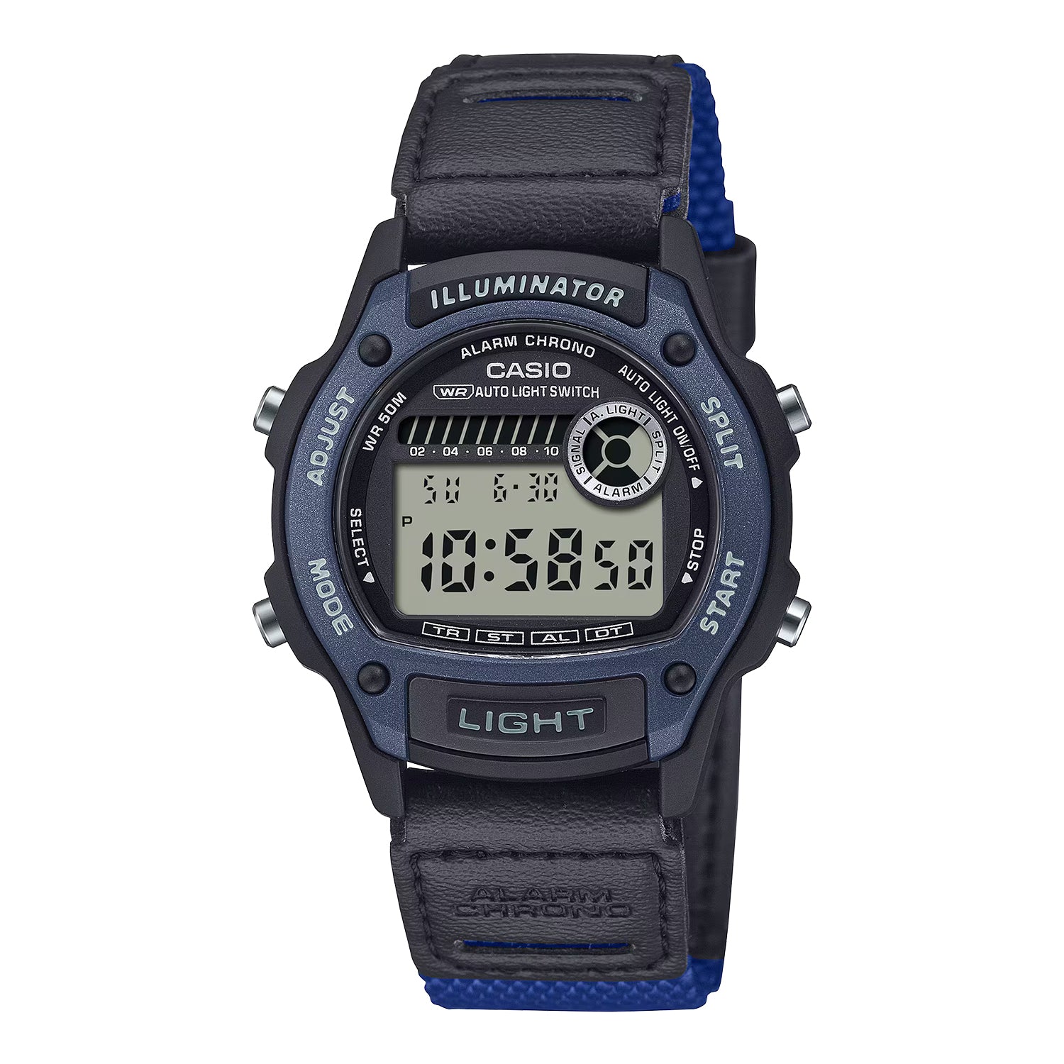 CASIO カシオ W-220HF-2A ブラック ブラック文字盤 デジタル メンズ 腕時計