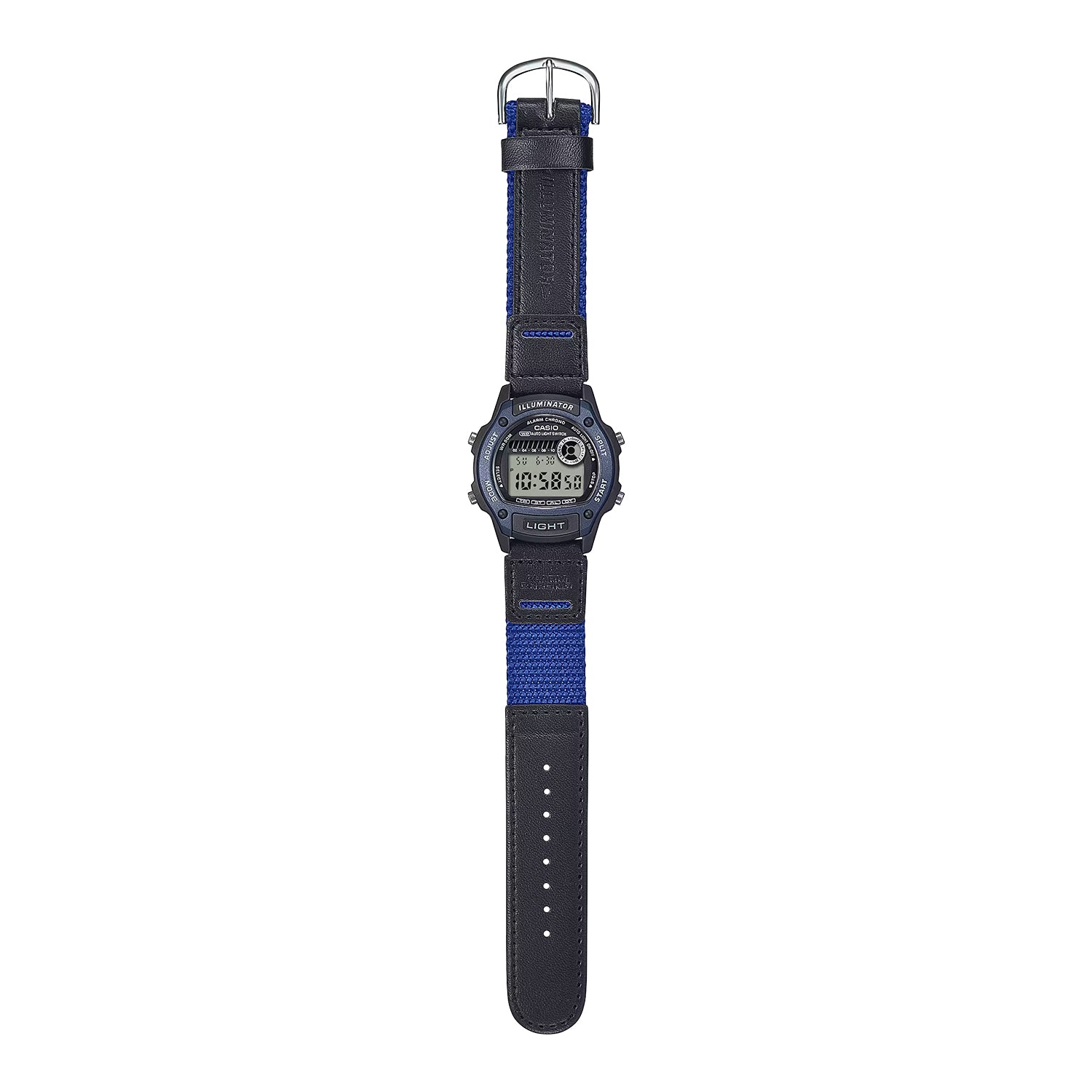 CASIO カシオ W-220HF-2A ブラック ブラック文字盤 デジタル メンズ 腕時計 バンド