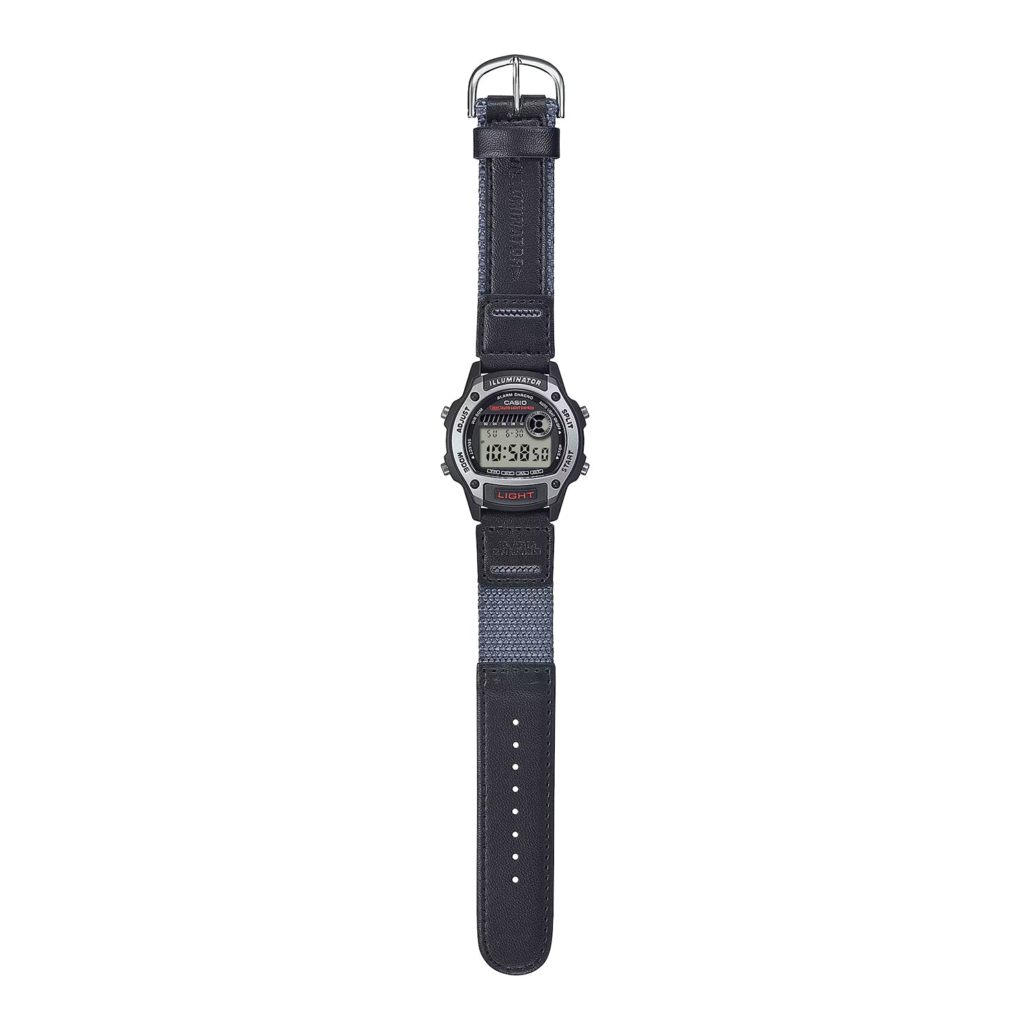 CASIO カシオ W-220HF-8A ブラック ブラック文字盤 デジタル メンズ 腕時計 ベルト