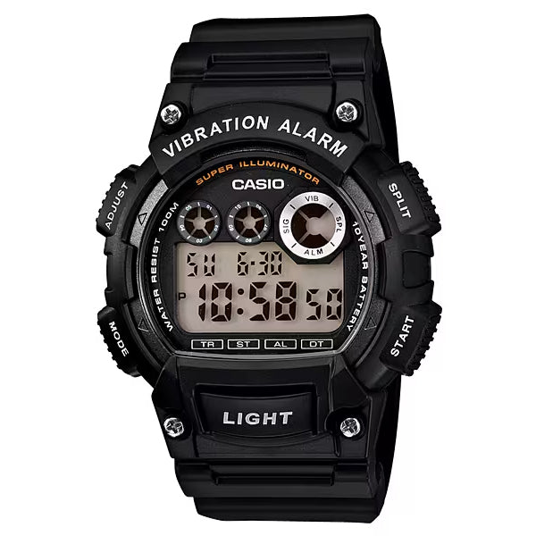 CASIO カシオ W-735H-1A ブラック ブラック文字盤 デジタル メンズ 腕時計