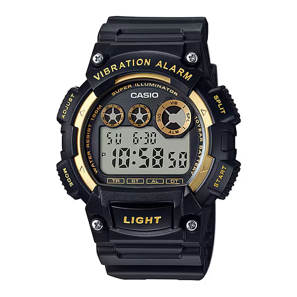 CASIO カシオ W-735H-1A2 ブラック ブラック文字盤 デジタル メンズ 腕時計