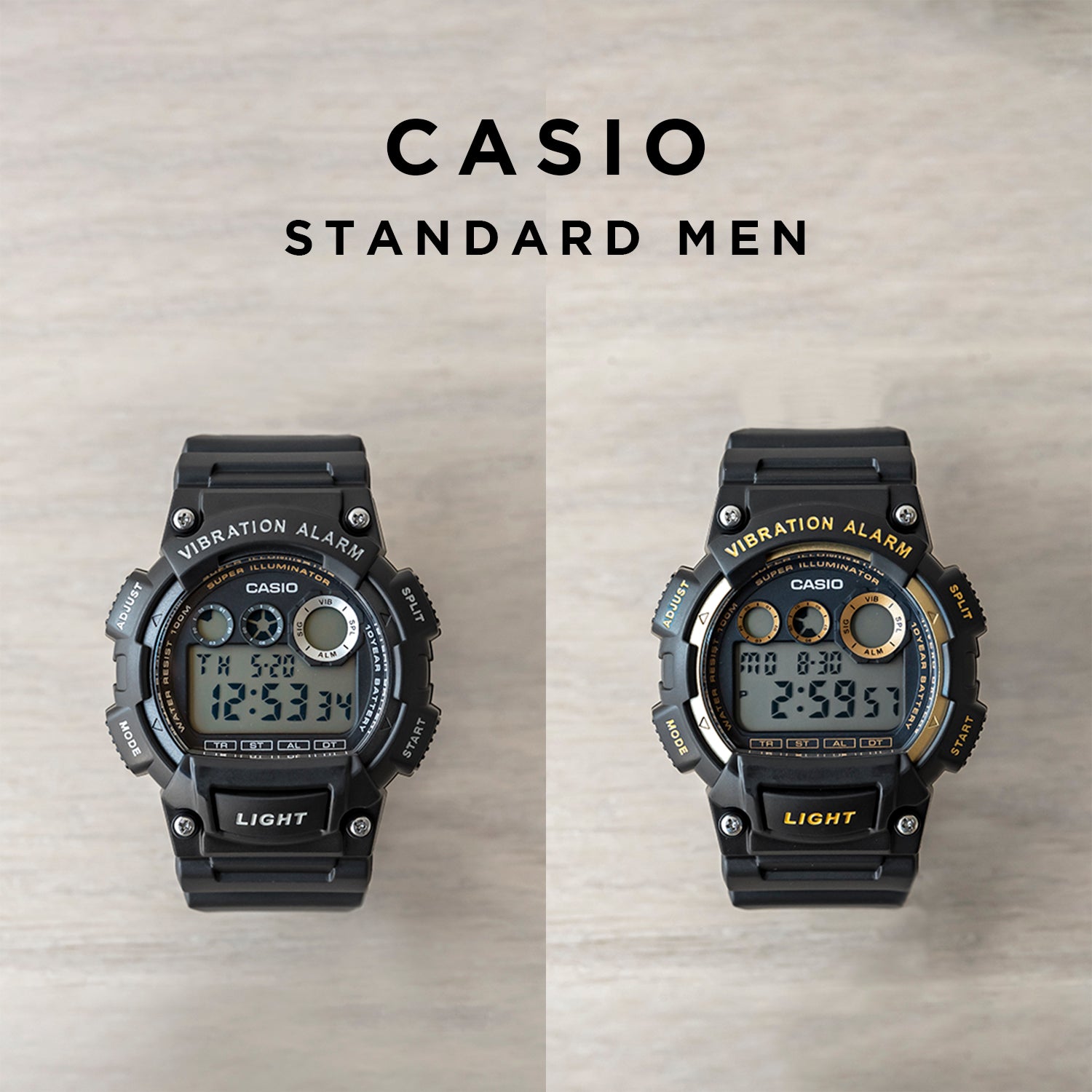 CASIO カシオ W-735H デジタル メンズ 腕時計