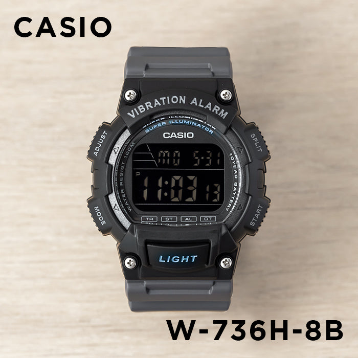 Casio Standard Mens W-736H 腕時計 w-736h-8b_1