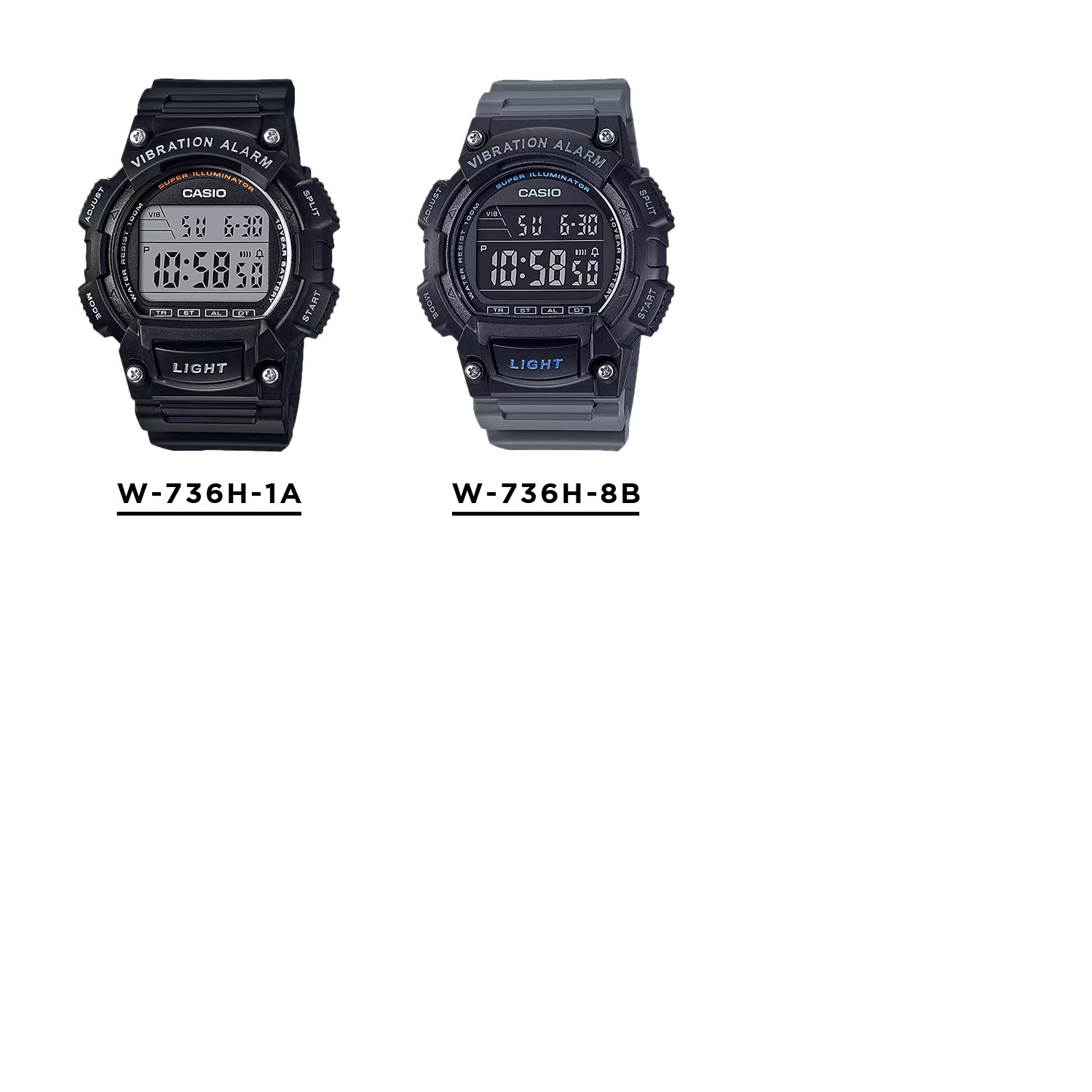 Casio Standard Mens W-736H 腕時計 w-736h_2