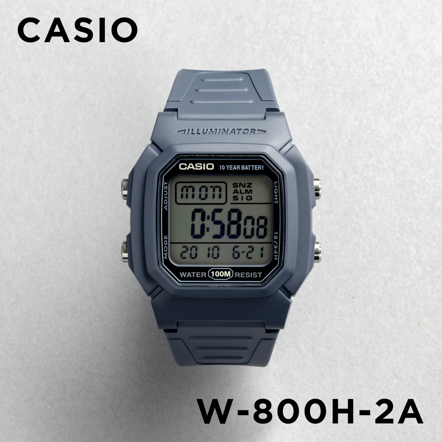 Casio Standard Mens W-800H 腕時計 w-800h-2a_1