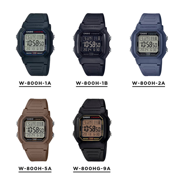 Casio Standard Mens W-800H 腕時計 w-800h_2