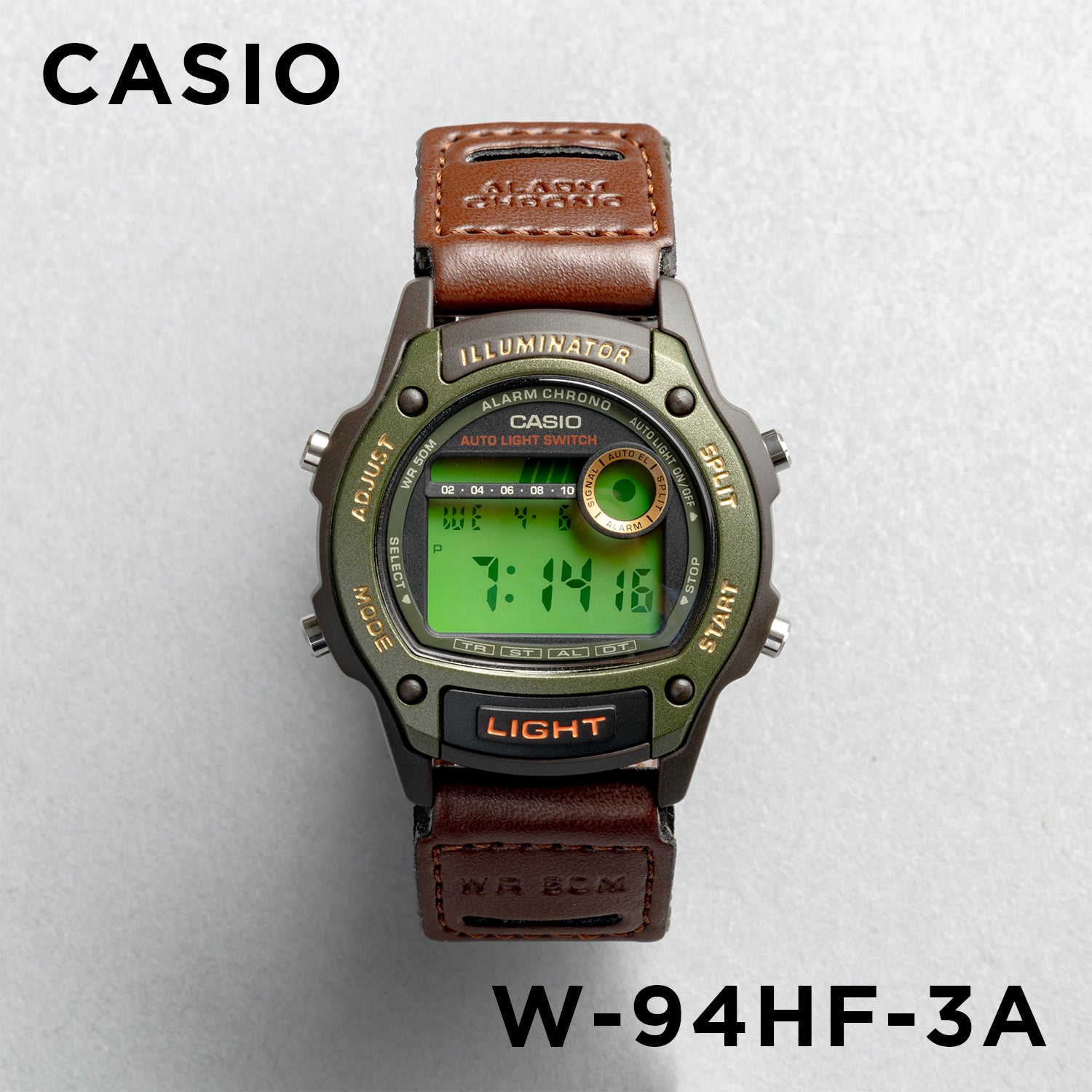 Casio Standard Mens W-94HF-3A.