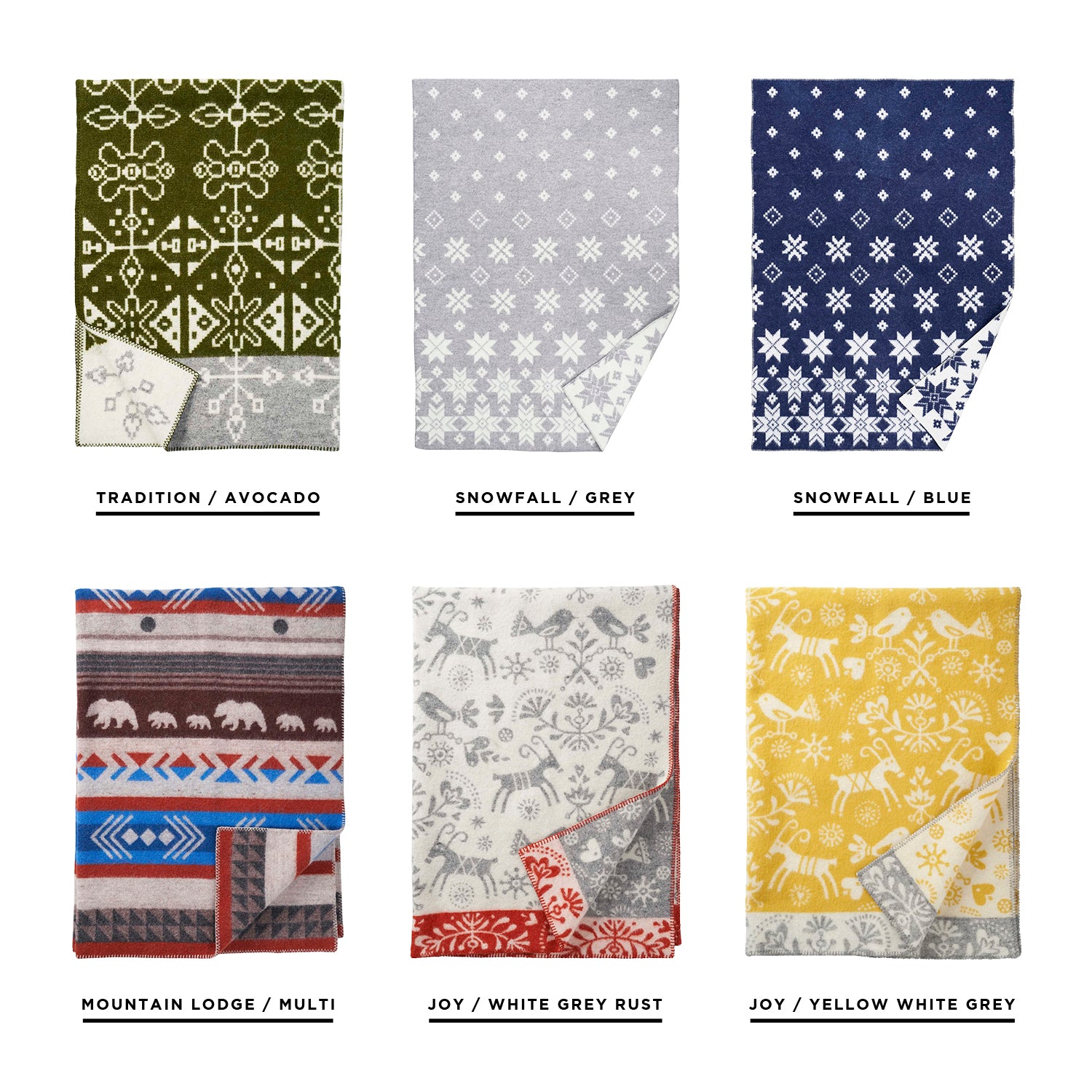 KLIPPAN  WOOL SINGLE BLANKETS ブランケット wool_single_blankets_4