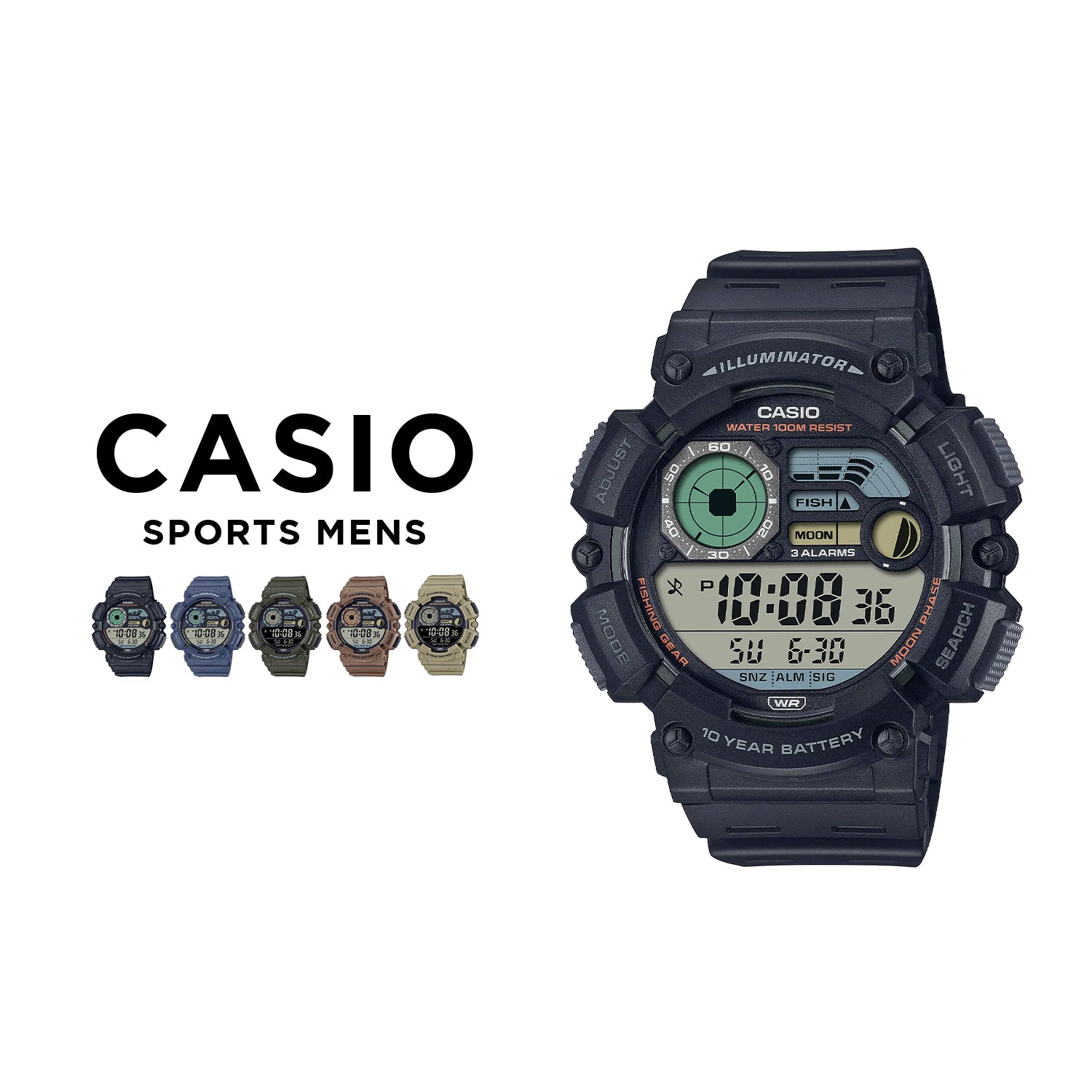 CASIO SPORTS MENS WS-1500H 腕時計 ws-1500h_1