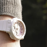【10年保証】CASIOBABY-GカシオベビーGBGA-250-7A2腕時計レディースキッズ子供女の子アナデジ防水ホワイト白ピンク