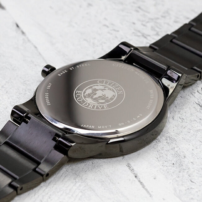 【10年保証】CITIZENシチズンエコドライブアクシアムAU1065-58E腕時計メンズ逆輸入アナログソーラーブラック黒海外モデル