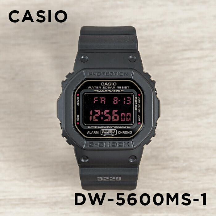 CASIO G-SHOCK DW-5600MS-1