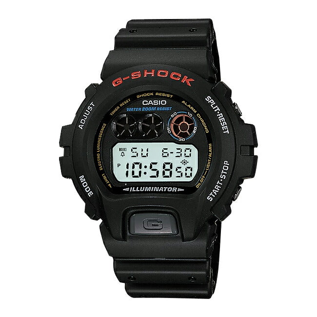 CASIOG-SHOCKカシオGショックDW-6900-1腕時計メンズジーショックデジタル防水ミッションインポッシブルブラック黒日本未発売