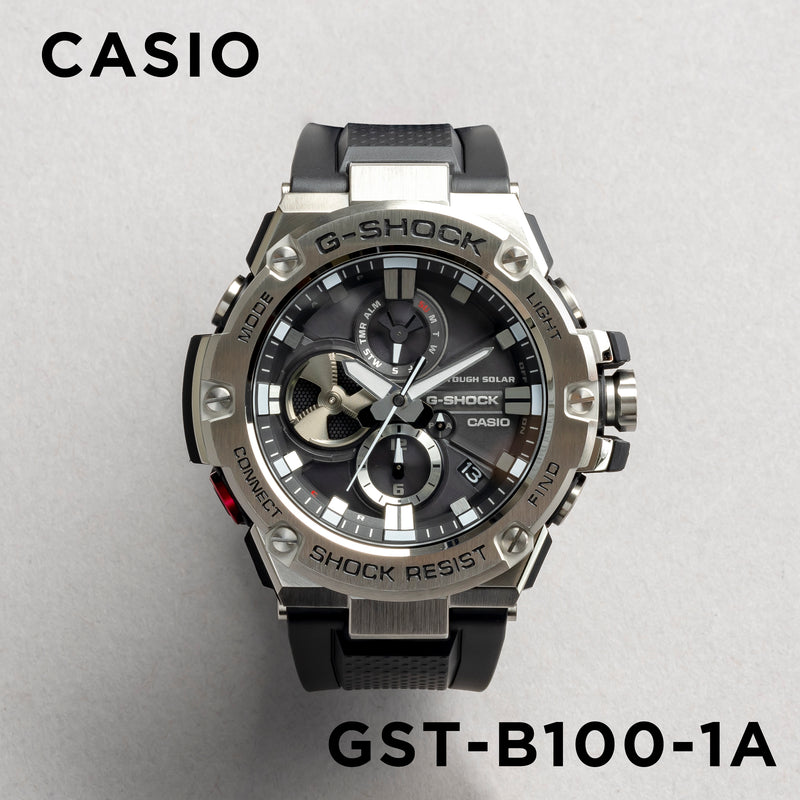 CASIO G-SHOCK G-STEEL <br>GST-B100-1A - sunwatch.tokyo