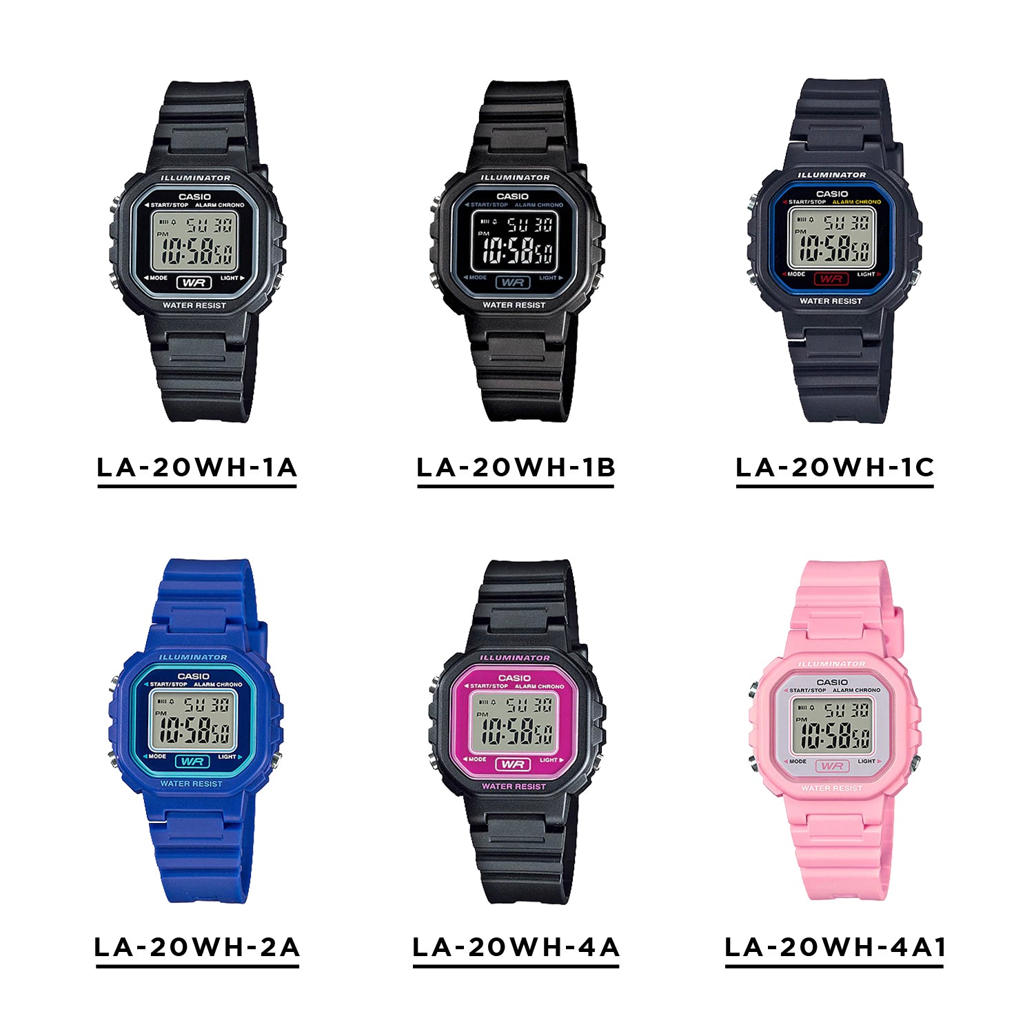 CASIO STANDARD LADYS LA-20WH 腕時計 la-20wh_2