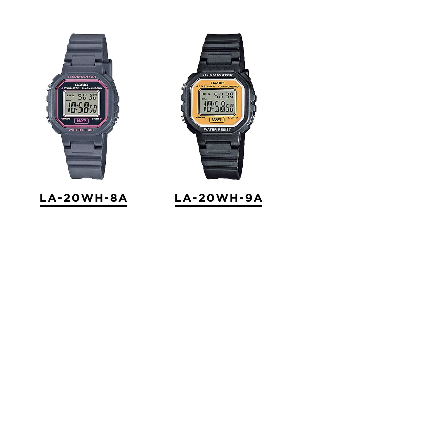 CASIO STANDARD LADYS LA-20WH 腕時計 la-20wh_3