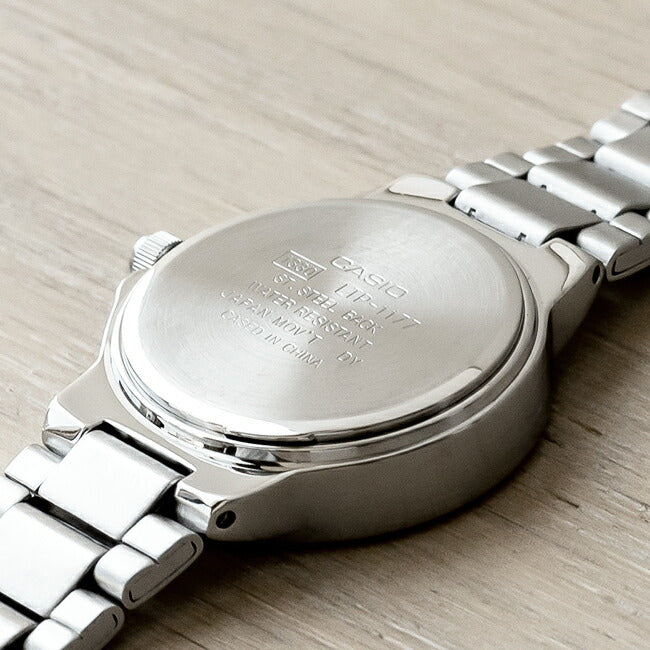 【10年保証】CASIOカシオスタンダードLTP-1177A-2A腕時計時計ブランドレディースキッズ子供女の子チープカシオチプカシアナログシルバーブルー青ギフトプレゼント