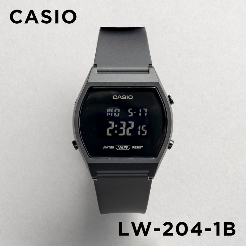 CASIO STANDARD LADYS LW-204 腕時計 lw-204-1b_1