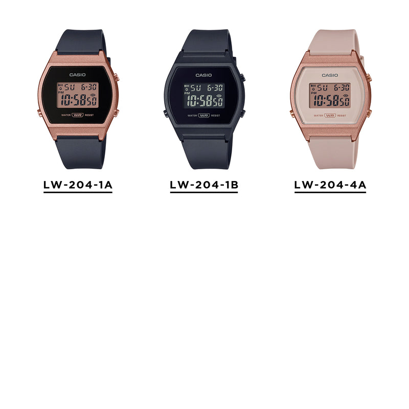 Casio Standard Ladys LW-204.