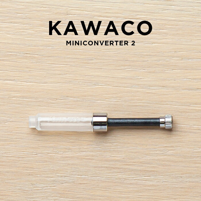 KAWECOカヴェコミニコンバーター2筆記用具文房具万年筆用シルバーギフトプレゼント